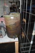 Vintage Esso Daylight Paraffin Tank with Tap