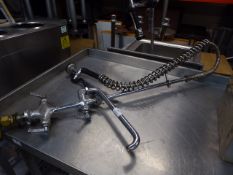 *Commercial spray hose tap - ideal for commercial kitchen pot wash