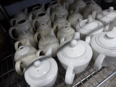 *approximately 25 various teapots
