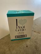 *4 x case I heart Pinot Grigio white wine
