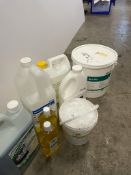 *8 x assorted chemicals - 4 x new, 4 x part used