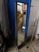 *double-sided chevelle mirror metal frame doncaster 400 X 1700