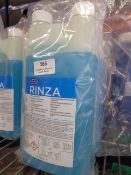 *4 x 1l packs of rinza milk frother cleaner