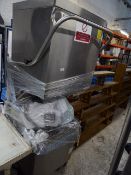 *Meiko DV80.2 pass through dishwasher with damage to exterior