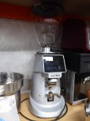 *as caso digital coffee grinder with hopper and lid