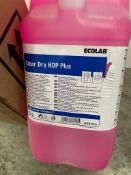 *2 x Ecolab Clear Dry HDP Plus - concentrated rinse additive or difficult water conditions