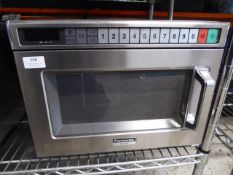 *Panasonic ne1856 commercial microwave tested