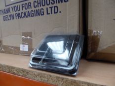 *1000 sushi base packaging and 1000 sushi lid packaging