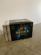 *4 x case Becks Blue