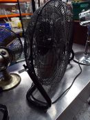 *heavy-duty large black fan 500 millimetre diameter