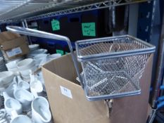 *approximately 12 small fryer basket style chip baskets