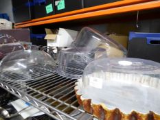 *8 items cake hoods trays etc