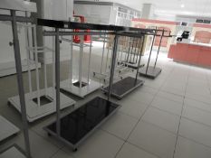 *Black & Silver Garment Rail