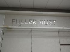 *Brushed Steel Effect Sign 