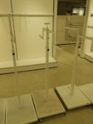 *Double Sided Mobile Garment Display Rail