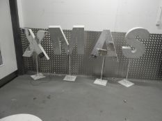 *Illuminated X-Mas Sign