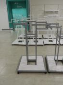 *Mobile Silver Swastika Garment Rail