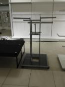 *Silver Swastika Garment Rail