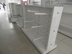 *Double Sided Mobile Garment Rail
