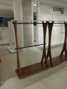 *Contemporary Style Garment Rail