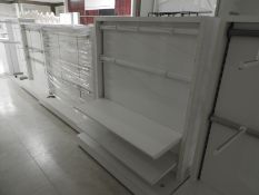 *Double Sided Mobile Garment Rail