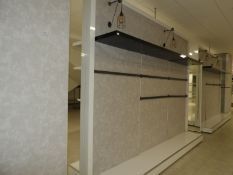 *Double Sided Garment Display Stand with Edison Li