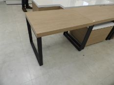 *Wood Effect Contemporary Style Sales Table