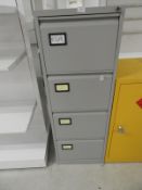 *Four Drawer Foolscap Filing Cabinet (grey)