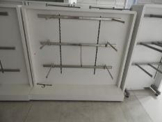 *Double Sided Mobile Garment Rail