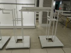 *Double Swastika Garment Rail with Bridging Unit