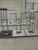 *Mobile Silver Swastika Garment Rail