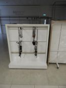 *Double Sided Gondola Style Garment Rail on Wheels