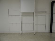 *Wall Mounted Garment Rails (wall board to remain)