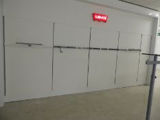 *Wall Mounted Garment Rails