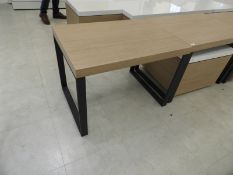 *Wood Effect Contemporary Style Sales Table