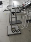 *Silver Swastika Garment Rail