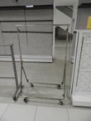 *Chrome Garment Rail