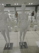 *Female Mannequin with Articulated Arms