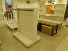 *Double Sided Garment Gondola Unit