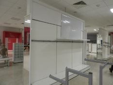 *Double Sided Sales Unit with Mirrored End Panels