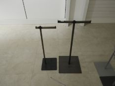 *Two Steel Garment Displays