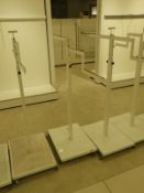 *Double Sided Mobile Garment Display Rail