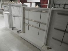 *Double Sided Mobile Garment Rail