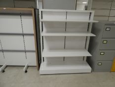 *Double Sided Shelved Gondola Unit