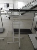 *White Swastika Garment Rail