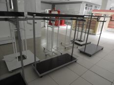 *Woodgrain Effect & Silver Garment Rail