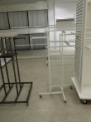 *Mobile White Swastika Garment Rail