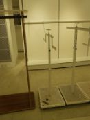 *Double Sided Mobile Garment Display Rail