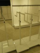 *Double Sided Mobile Garment Display Rail