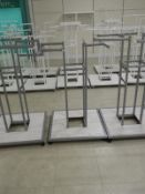 *Mobile Silver Swastika Garment Rail